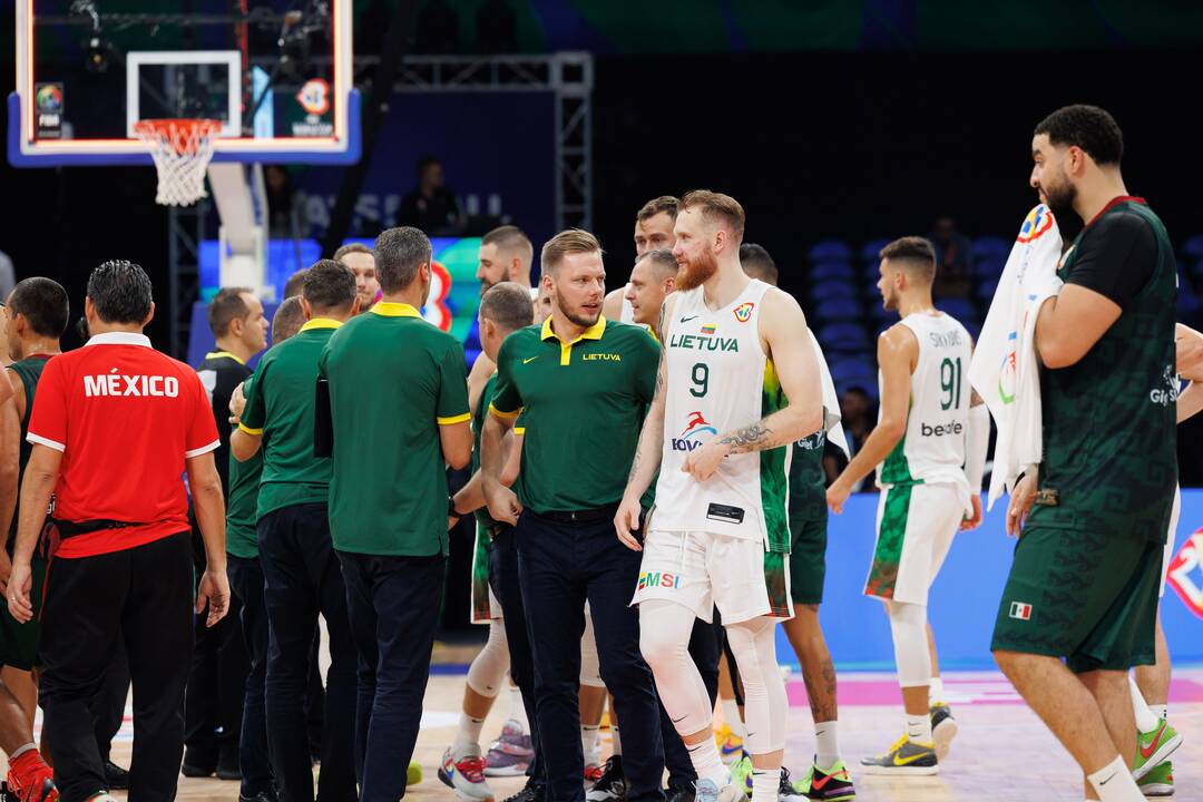 Pasaulio krepšinio čempionato Filipinuose grupės rungtynės: Meksika – Lietuva