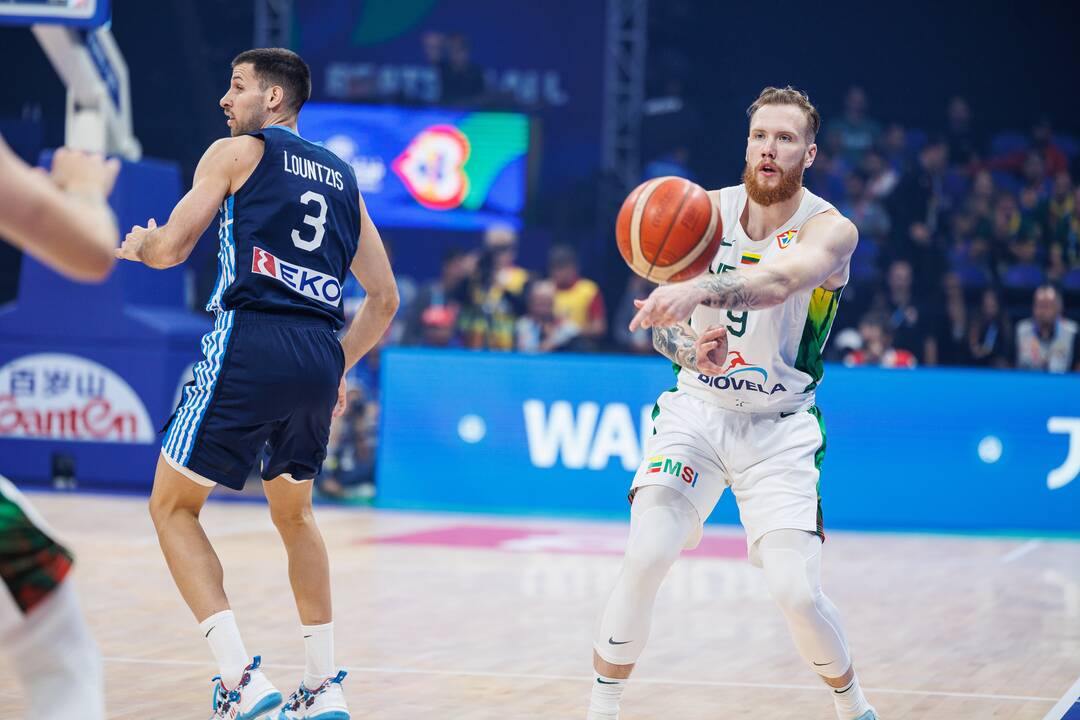 Pasaulio krepšinio čempionato Filipinuose grupės rungtynės: Lietuva – Graikija
