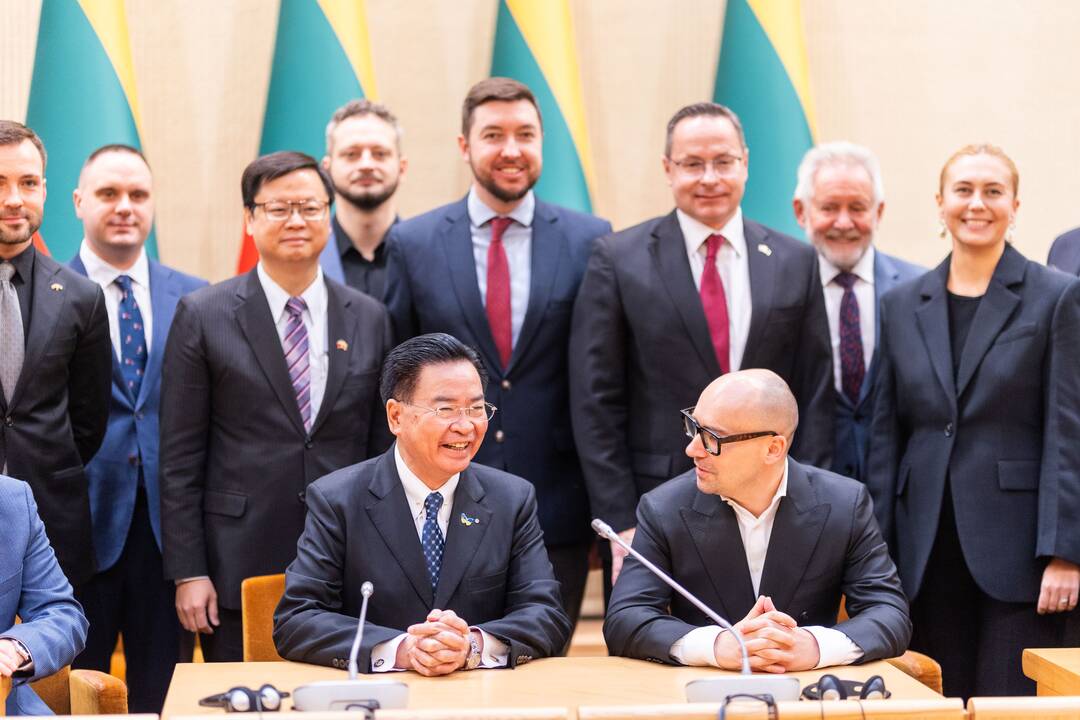Seime – susitikimas su Taivano užsienio reikalų ministru