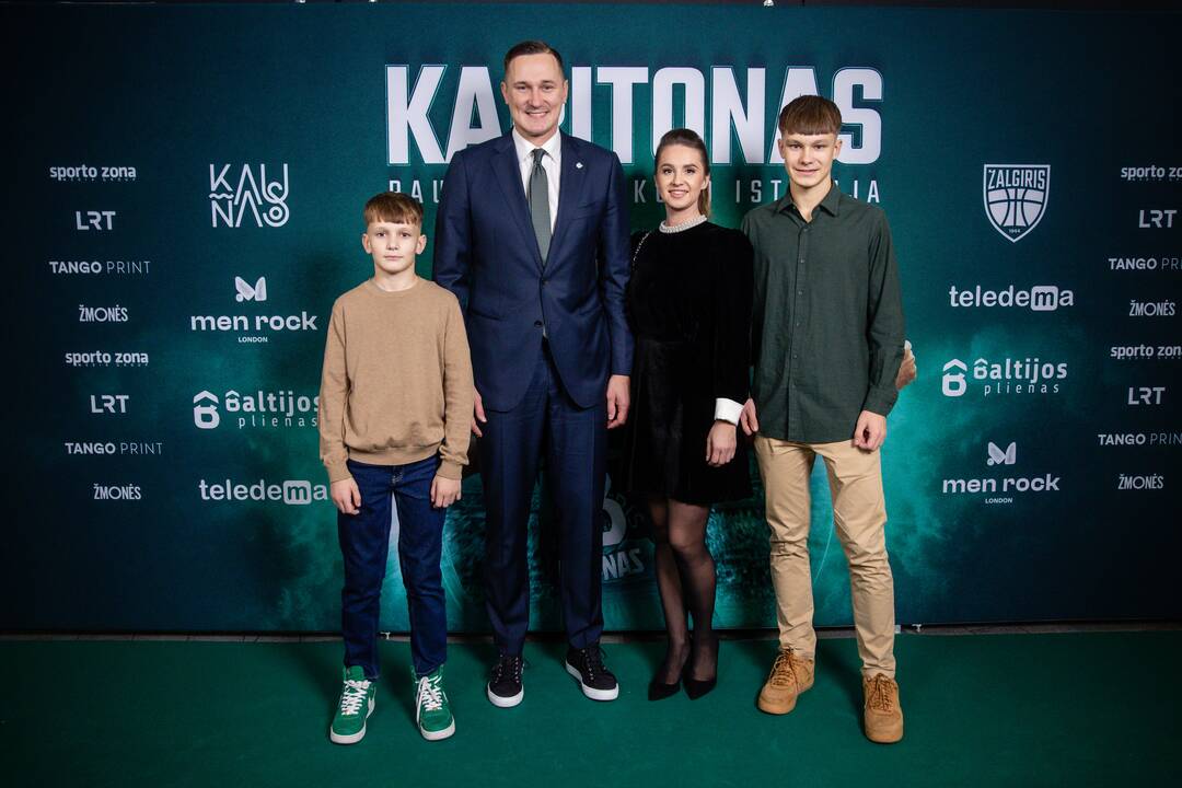 Filmo apie P. Jankūną „Kapitonas“ premjera