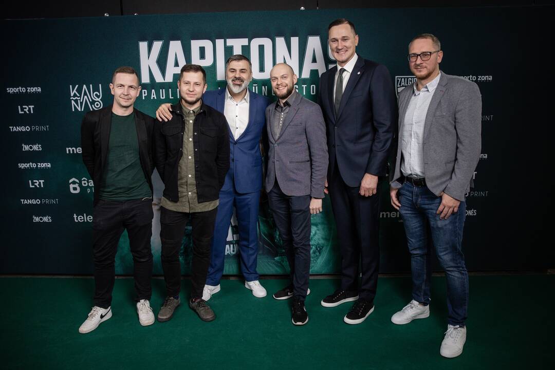 Filmo apie P. Jankūną „Kapitonas“ premjera
