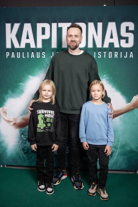 Filmo apie P. Jankūną „Kapitonas“ premjera