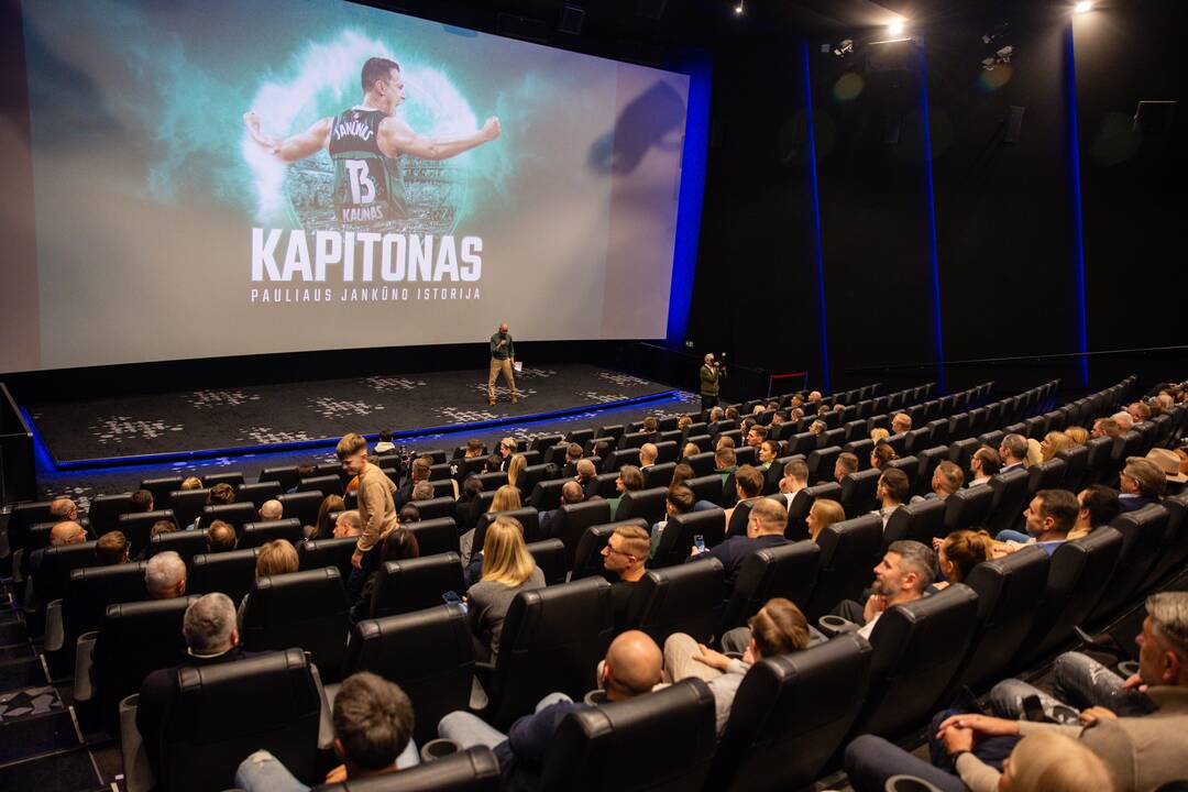 Filmo apie P. Jankūną „Kapitonas“ premjera