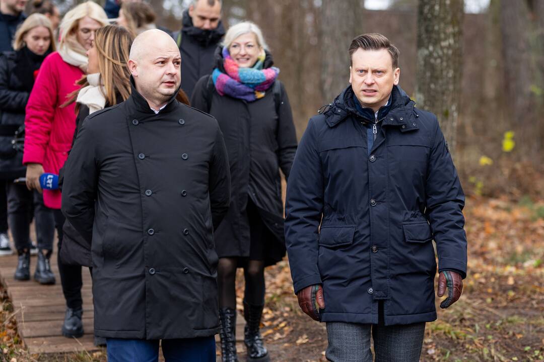 Visuomenei atveriamos pakrantės prie Gulbinų kvartalo
