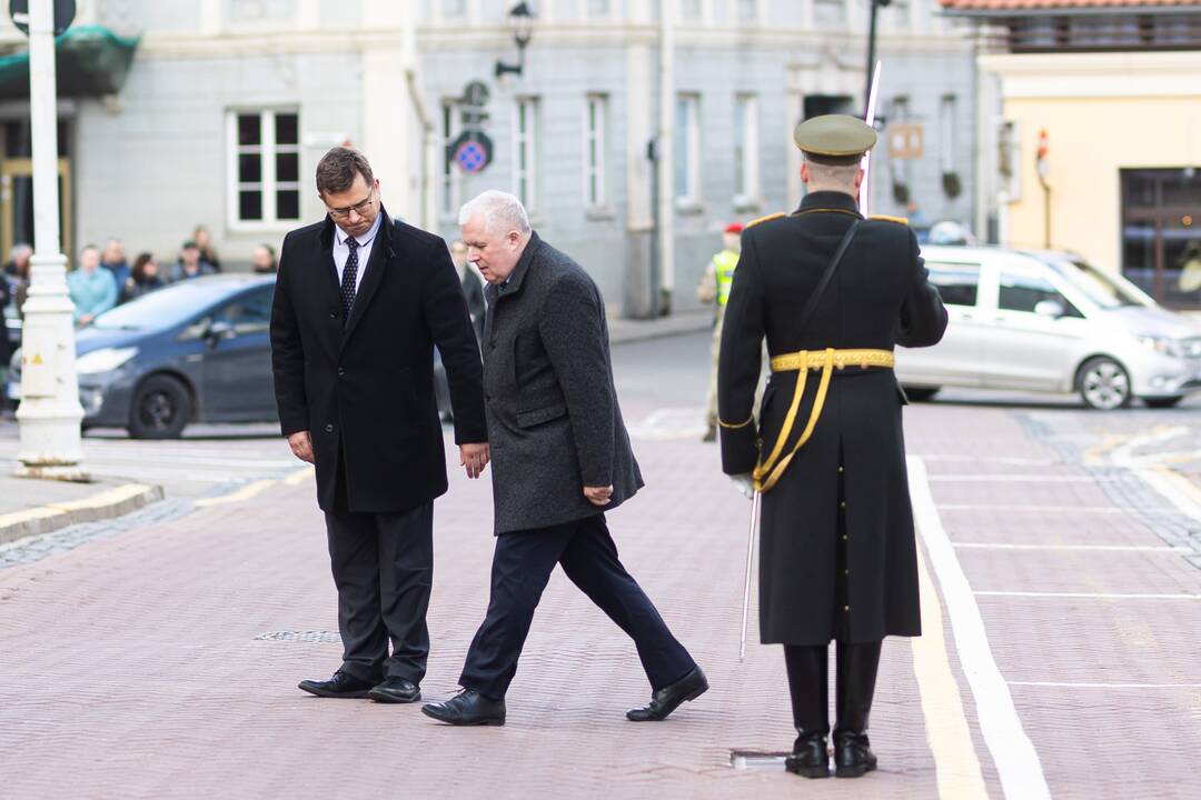Krašto apsaugos ministrų pasikeitimo ceremonija
