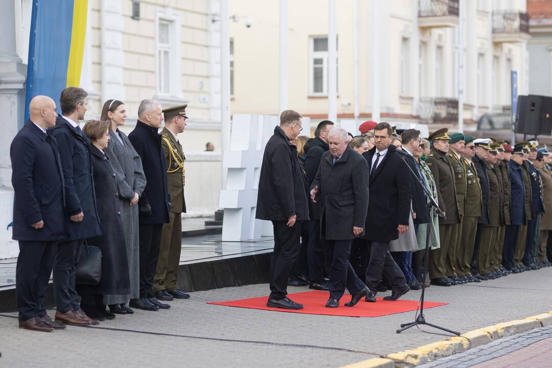 Krašto apsaugos ministrų pasikeitimo ceremonija