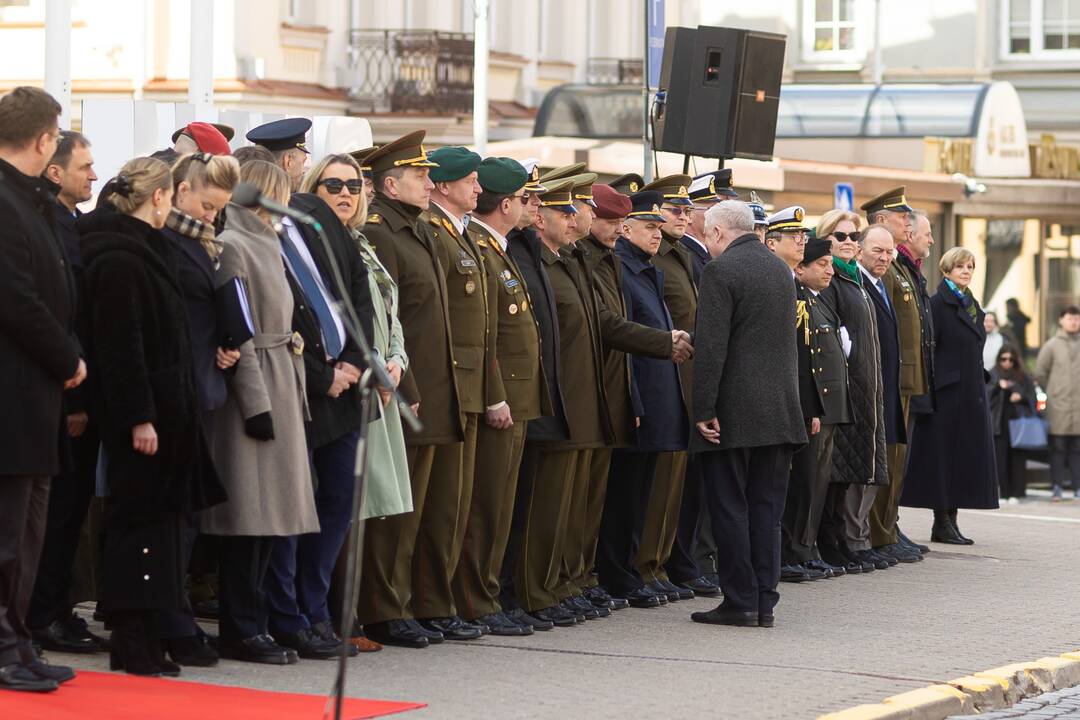 Krašto apsaugos ministrų pasikeitimo ceremonija