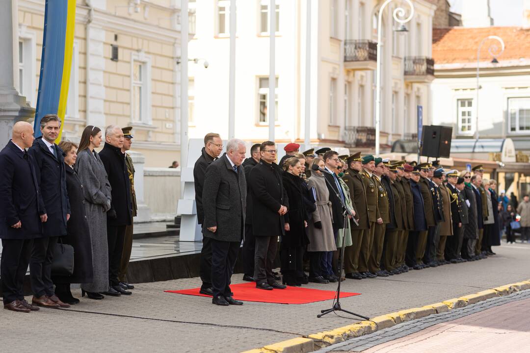 Krašto apsaugos ministrų pasikeitimo ceremonija