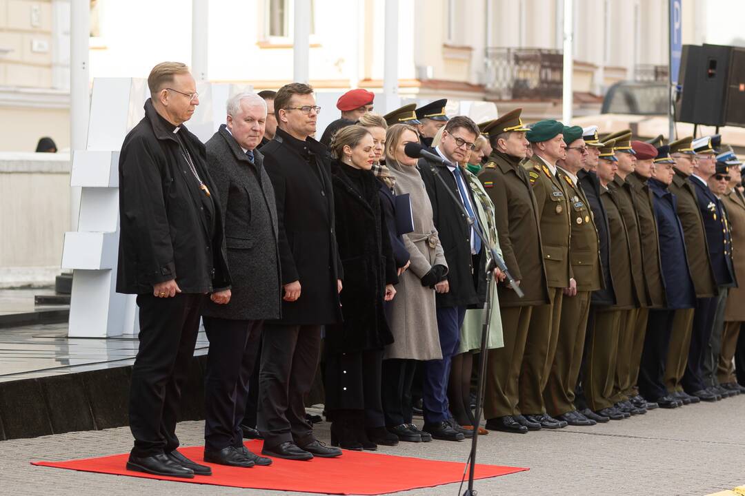 Krašto apsaugos ministrų pasikeitimo ceremonija