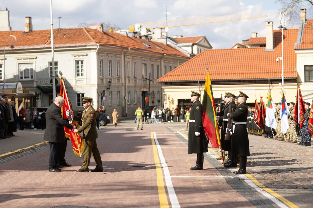 Krašto apsaugos ministrų pasikeitimo ceremonija