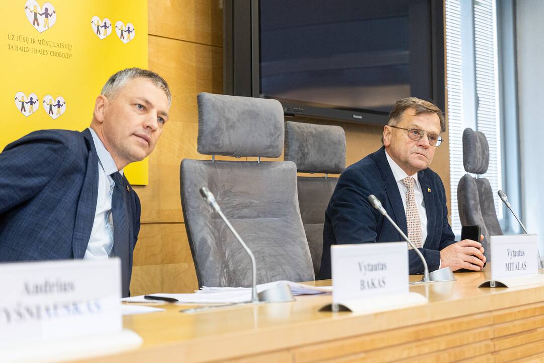 Seimo komisijos dėl VSD pranešėjo informacijos spaudos konferencija
