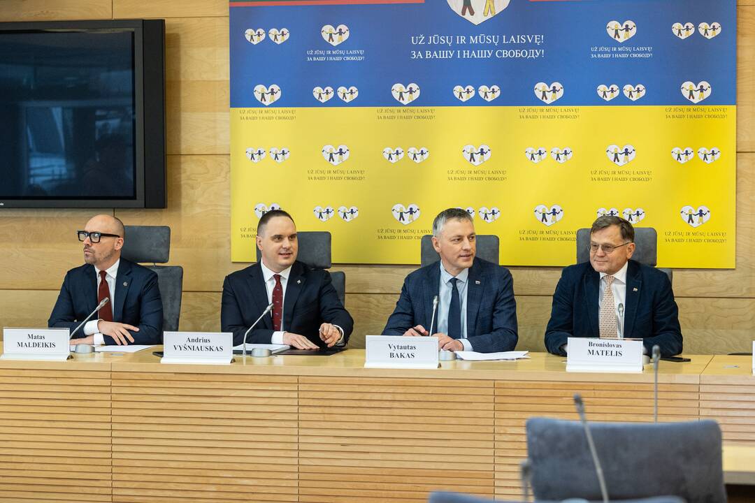 Seimo komisijos dėl VSD pranešėjo informacijos spaudos konferencija