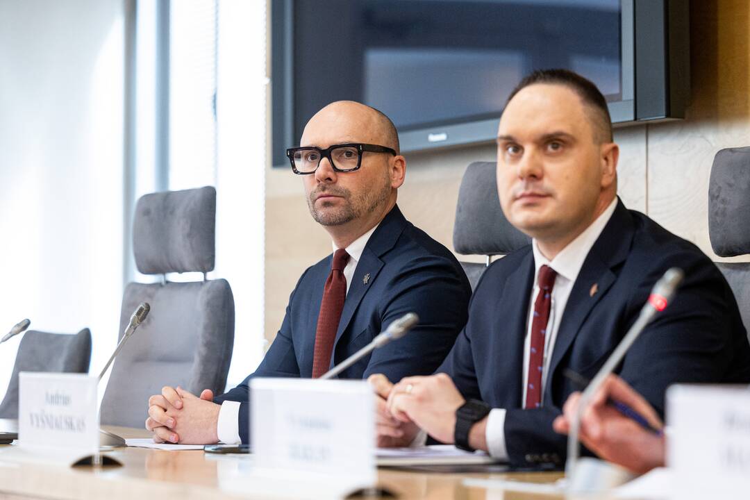 Seimo komisijos dėl VSD pranešėjo informacijos spaudos konferencija