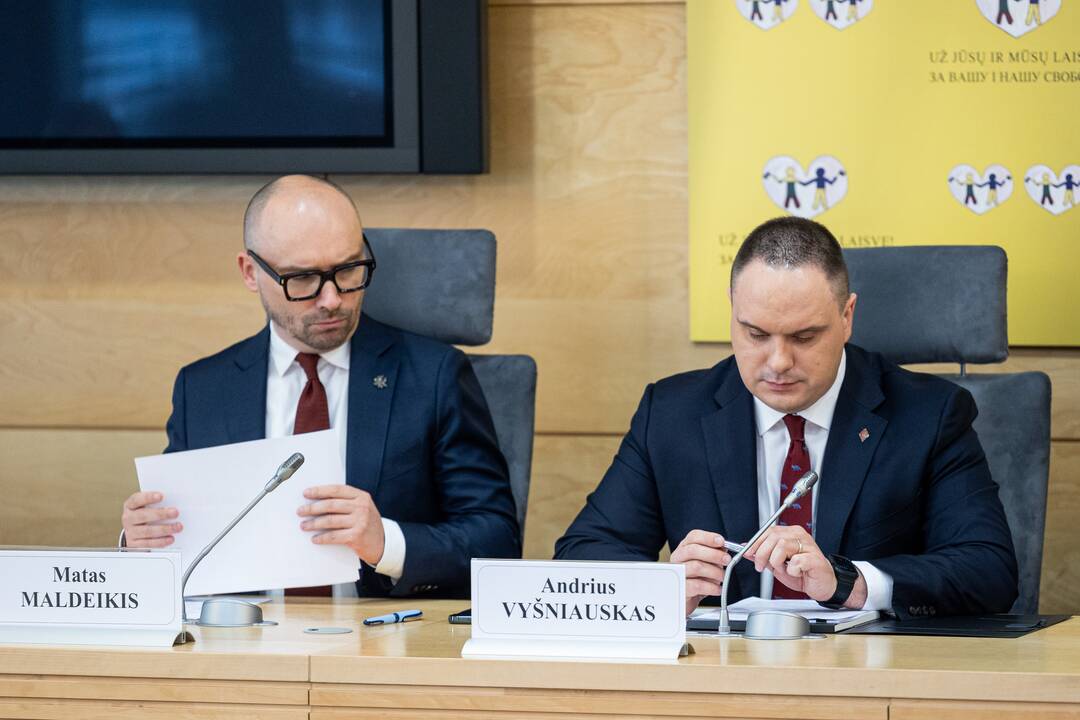 Seimo komisijos dėl VSD pranešėjo informacijos spaudos konferencija