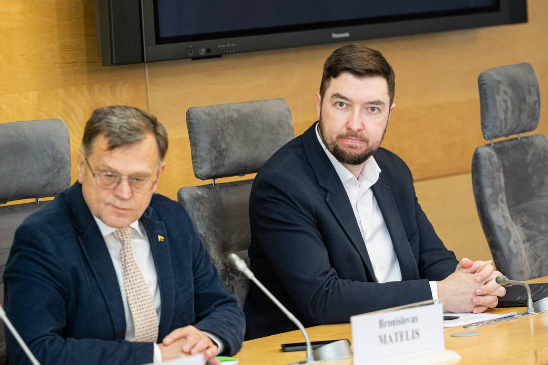 Seimo komisijos dėl VSD pranešėjo informacijos spaudos konferencija