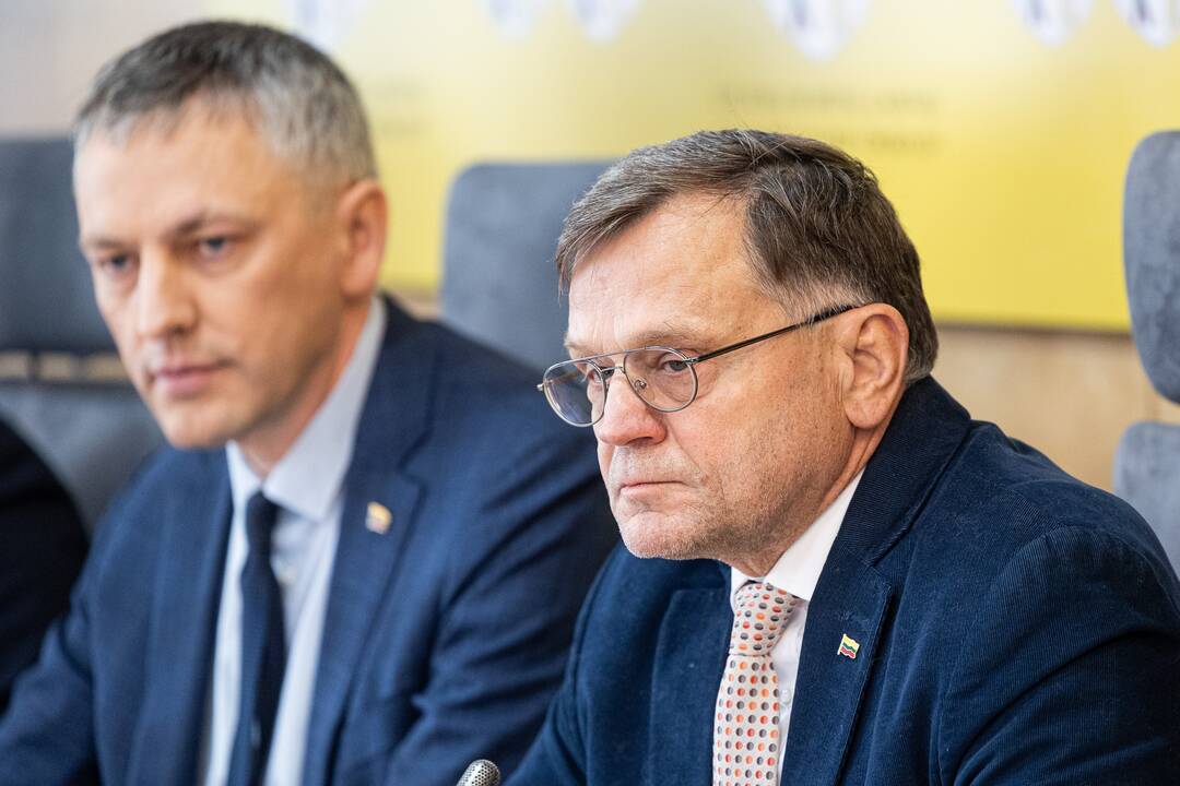Seimo komisijos dėl VSD pranešėjo informacijos spaudos konferencija