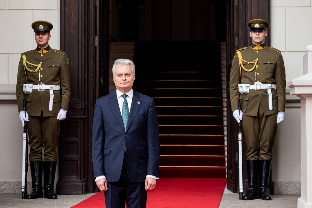 G. Nausėda susitiko su Nyderlandų premjeru M. Rutte