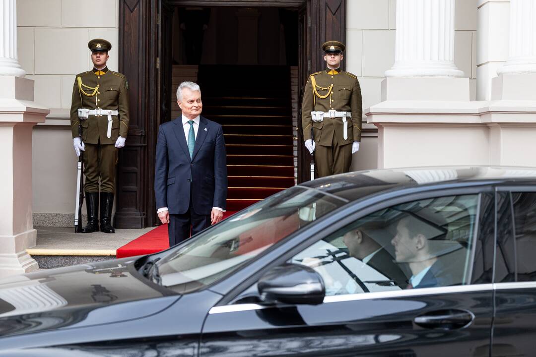 G. Nausėda susitiko su Nyderlandų premjeru M. Rutte