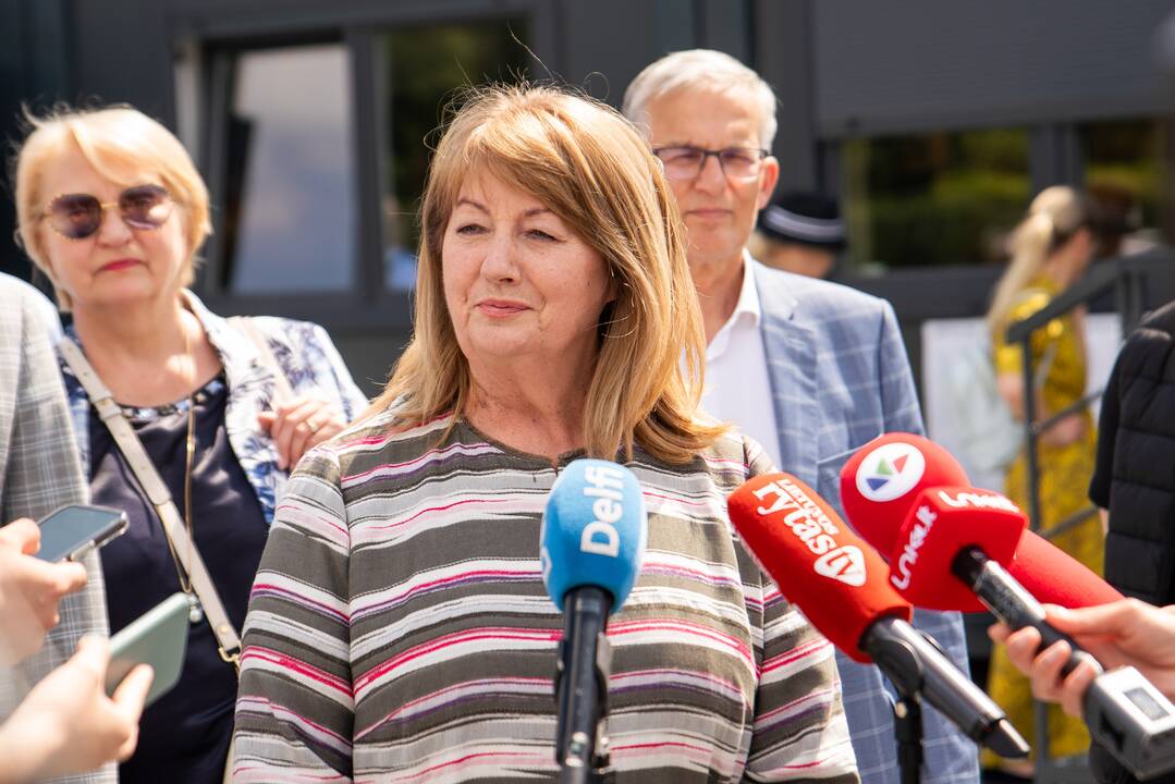 V. Blinkevičiūtė iš anksto balsavo EP rinkimuose
