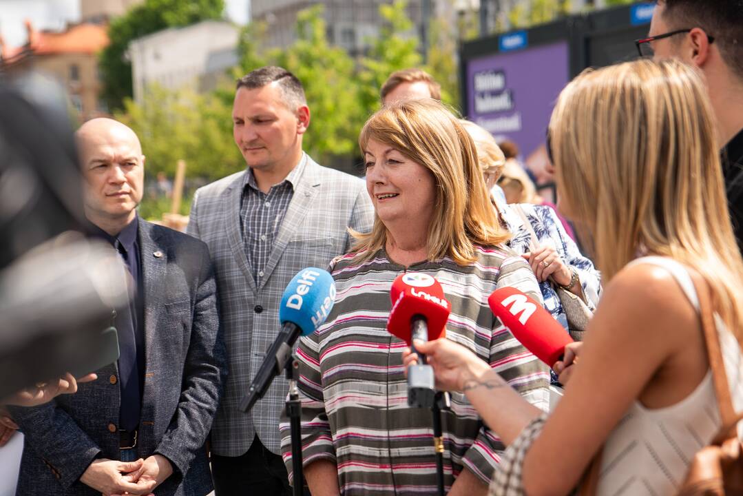 V. Blinkevičiūtė iš anksto balsavo EP rinkimuose