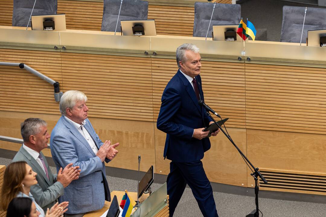 I. Šimonytė tikrinasi pasitikėjimą Seime
