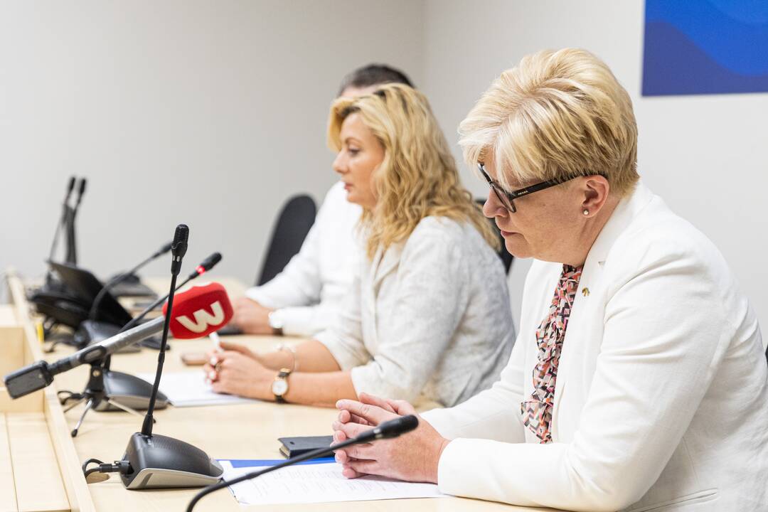 I. Šimonytė susitinka su Seimo frakcijomis