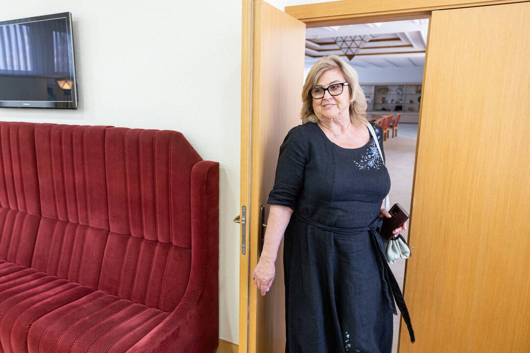 I. Šimonytė susitinka su Seimo frakcijomis