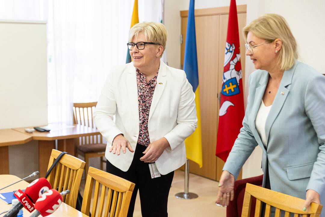 I. Šimonytė susitinka su Seimo frakcijomis