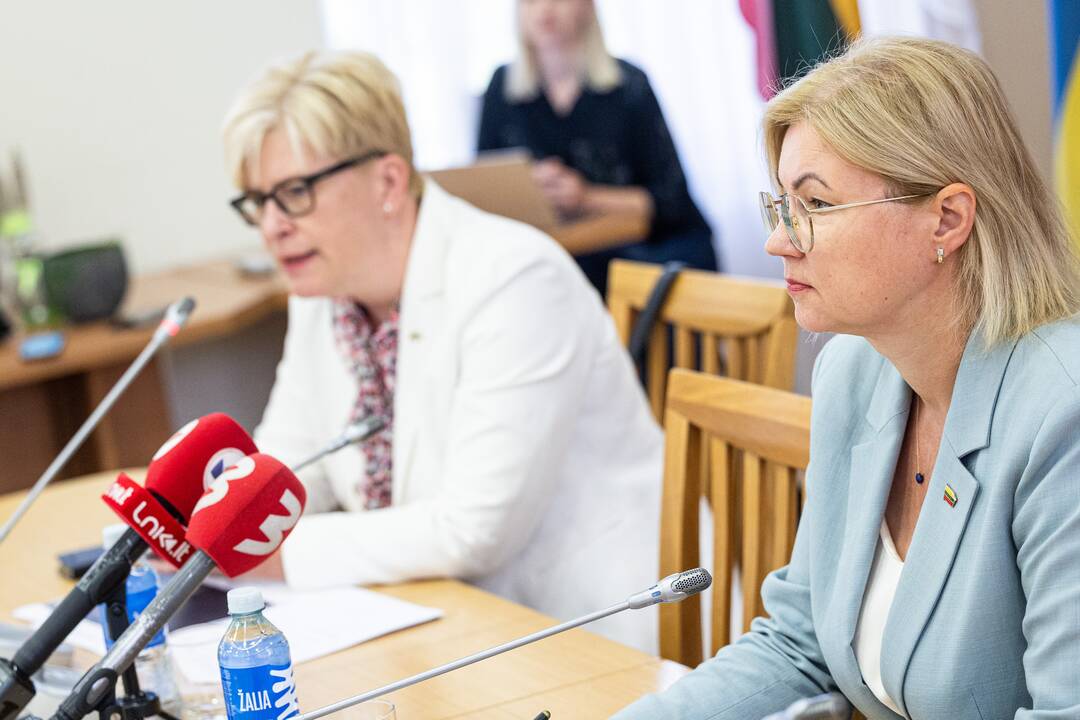 I. Šimonytė susitinka su Seimo frakcijomis