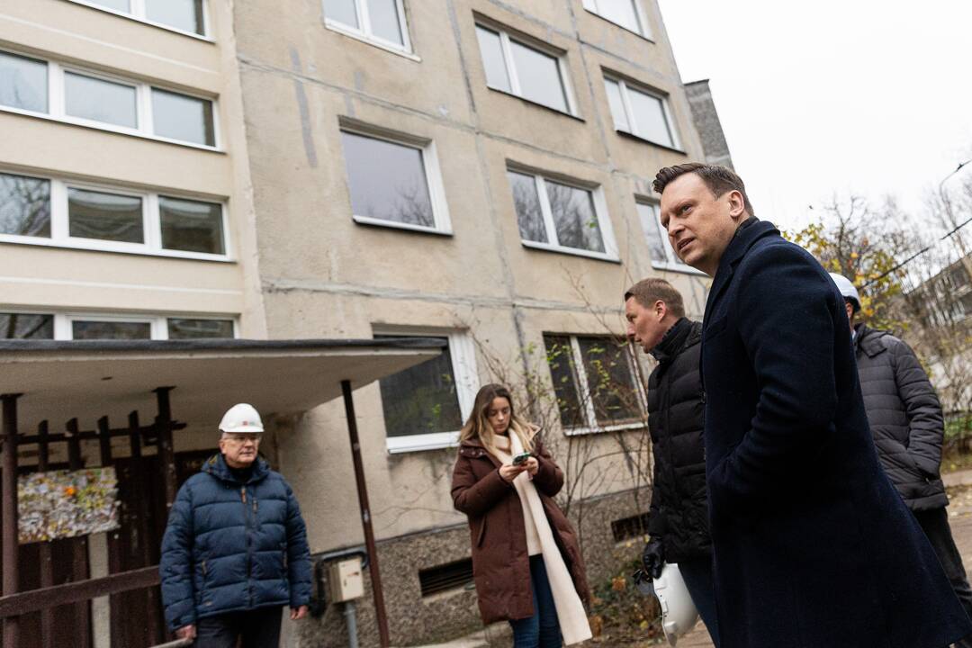 Atstatytas Viršuliškių daugiabutis 