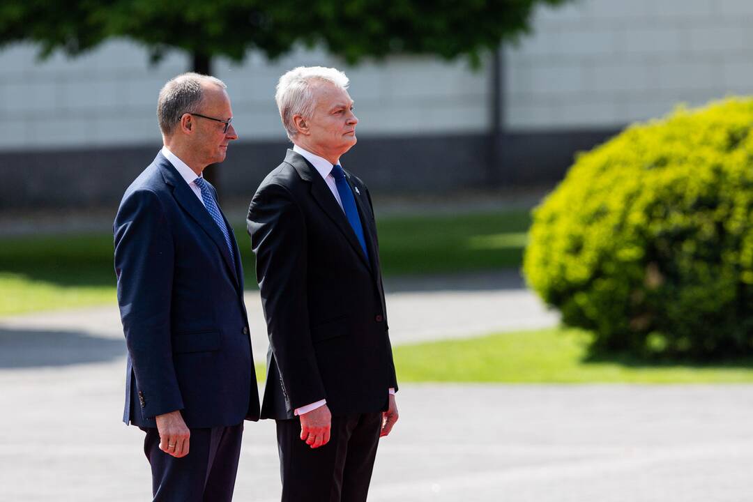 Prezidentas susitiko su Vokietijos kancleriu
