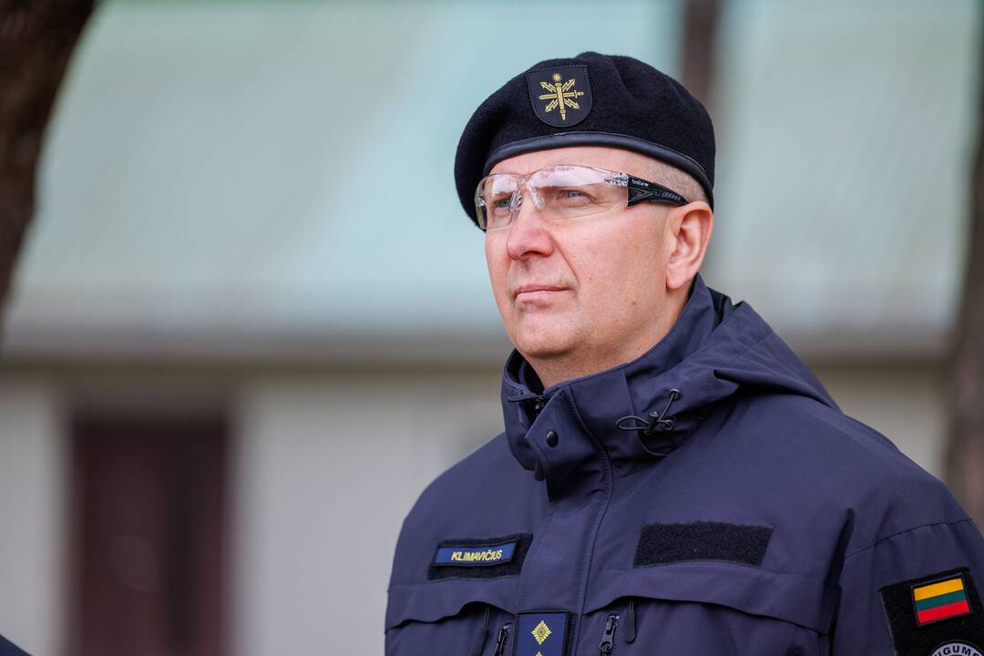Viešojo saugumo tarnybos pratybos Kauno rajone