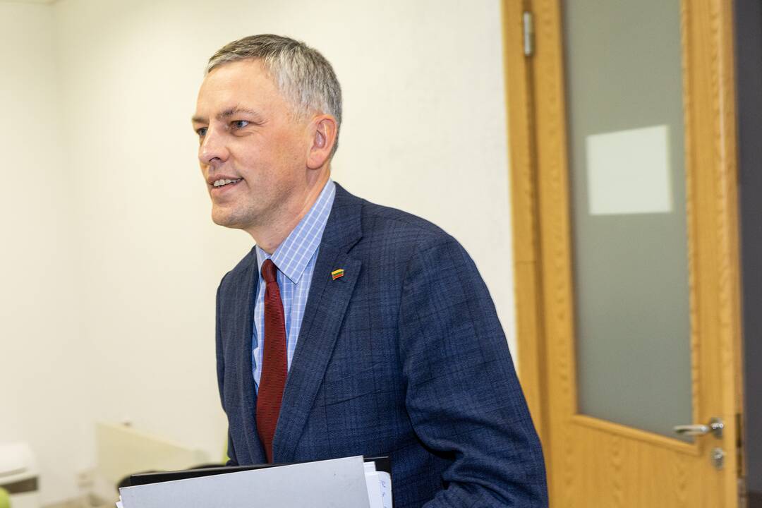 VSD pranešėjas T. Gailius Seime