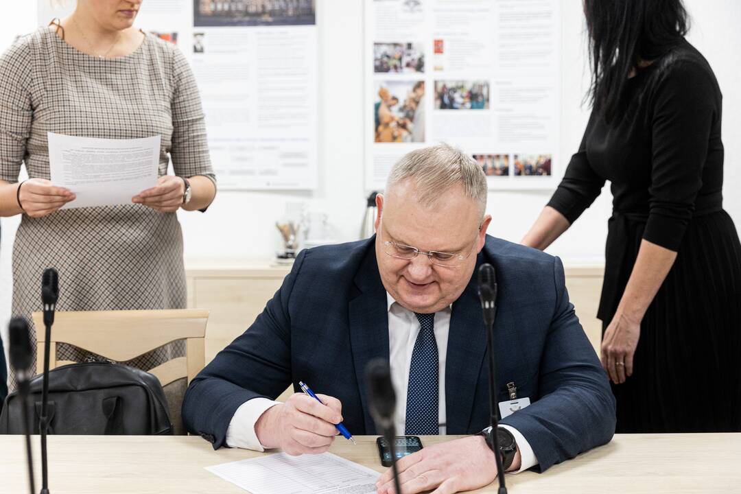 VSD pranešėjas T. Gailius Seime