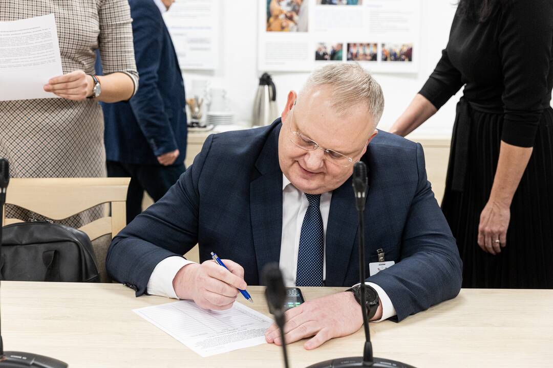 VSD pranešėjas T. Gailius Seime