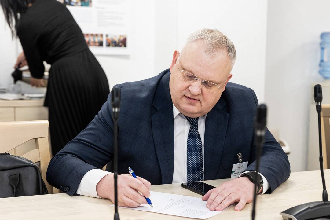 VSD pranešėjas T. Gailius Seime