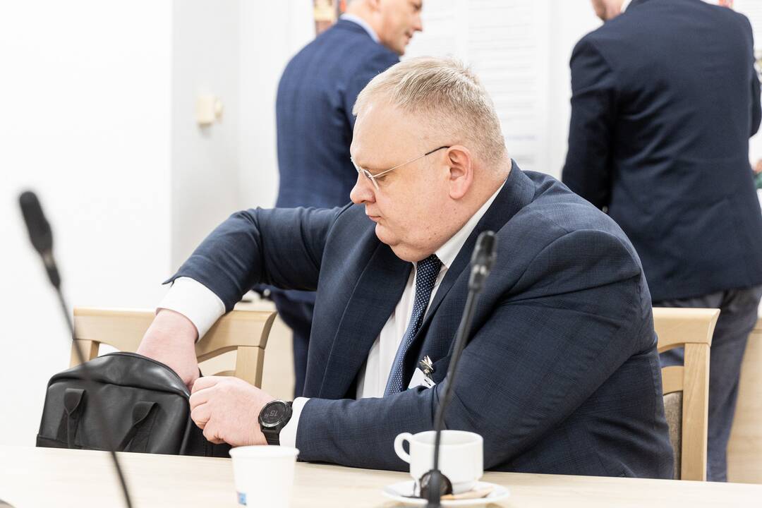VSD pranešėjas T. Gailius Seime