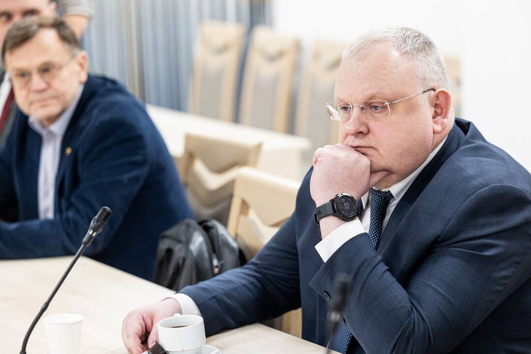 VSD pranešėjas T. Gailius Seime