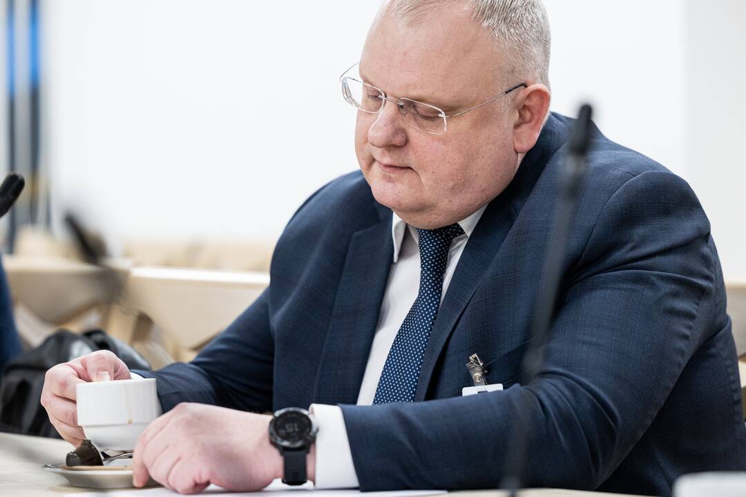 VSD pranešėjas T. Gailius Seime