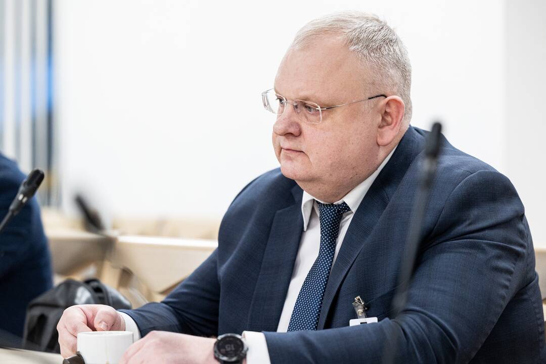 VSD pranešėjas T. Gailius Seime