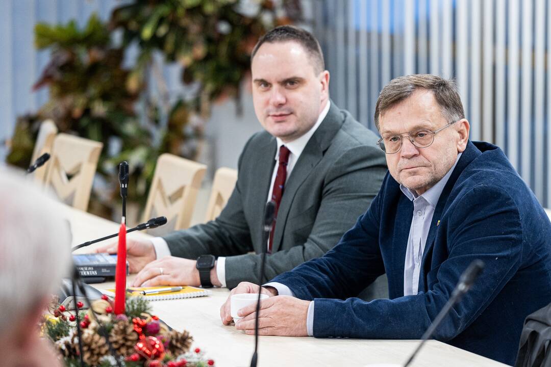 VSD pranešėjas T. Gailius Seime