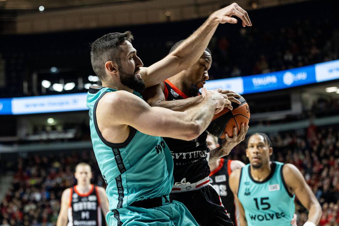 LKL rungtynės: Vilniaus „Rytas“ - „Wolves“