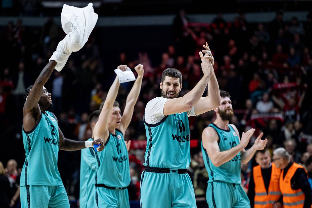 LKL rungtynės: Vilniaus „Rytas“ - „Wolves“