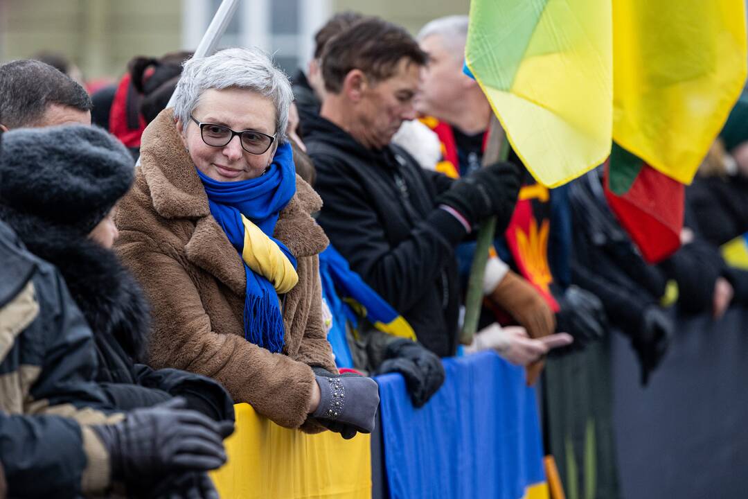V. Zelenskis ir G. Nausėda kreipėsi  į Lietuvos žmones