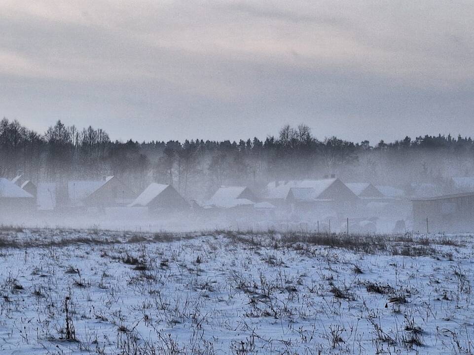 Orai Lietuvoje: kada lietų pakeis sniegas