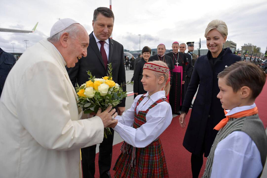 Popiežiaus vizitas Latvijoje