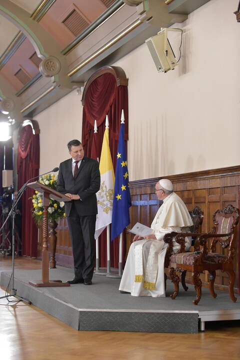 Popiežiaus vizitas Latvijoje
