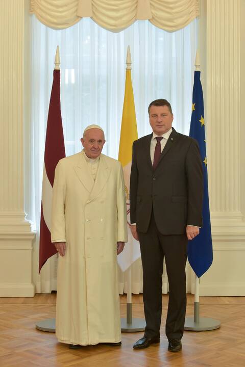 Popiežiaus vizitas Latvijoje