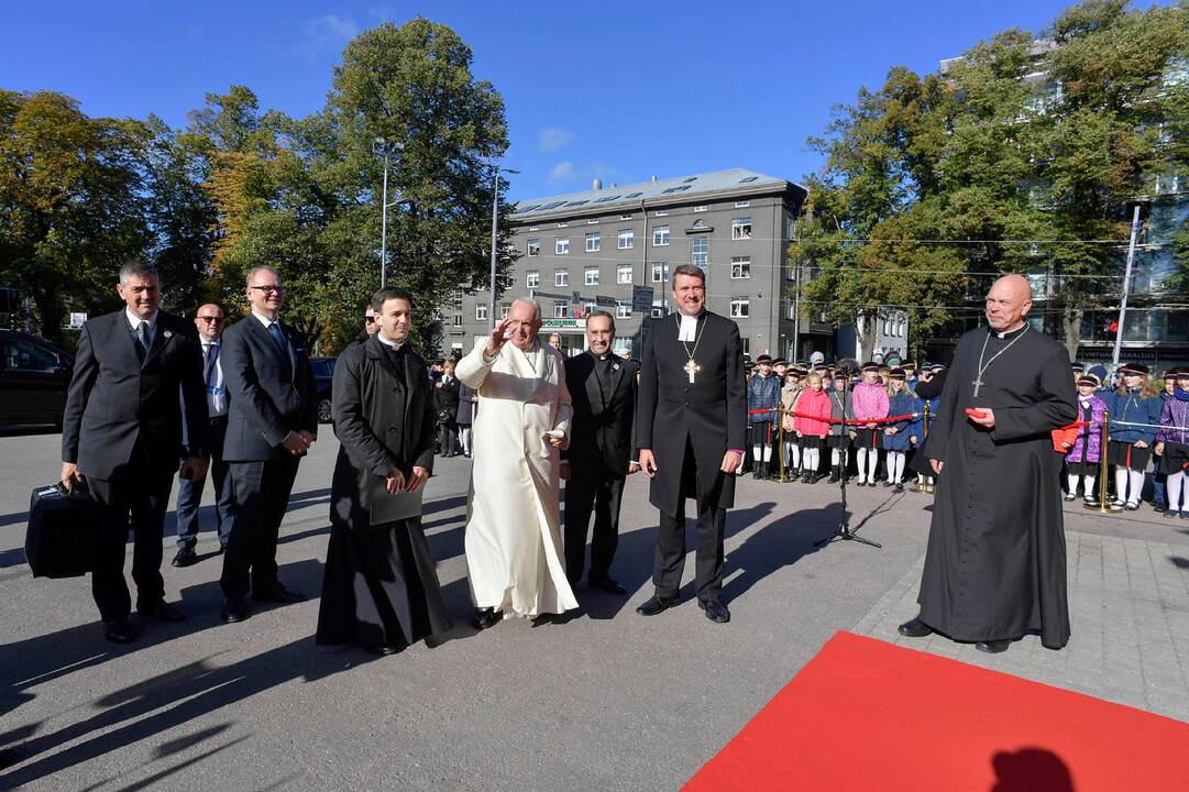 Popiežiaus vizitas Estijoje