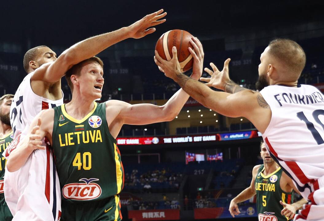 Žūtbūtinis mūšis pasaulio čempionate: Lietuva – Prancūzija
